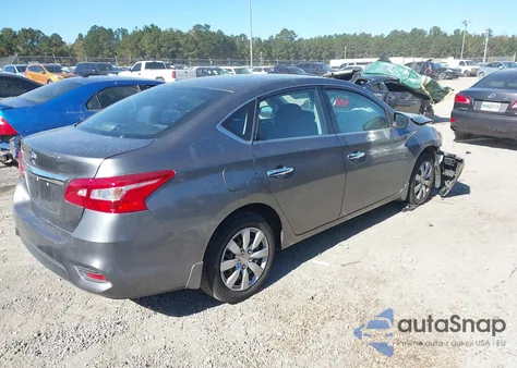 2019 Nissan Sentra S z USA, uszkodzony, nr VIN 3N1AB7AP6KY238529